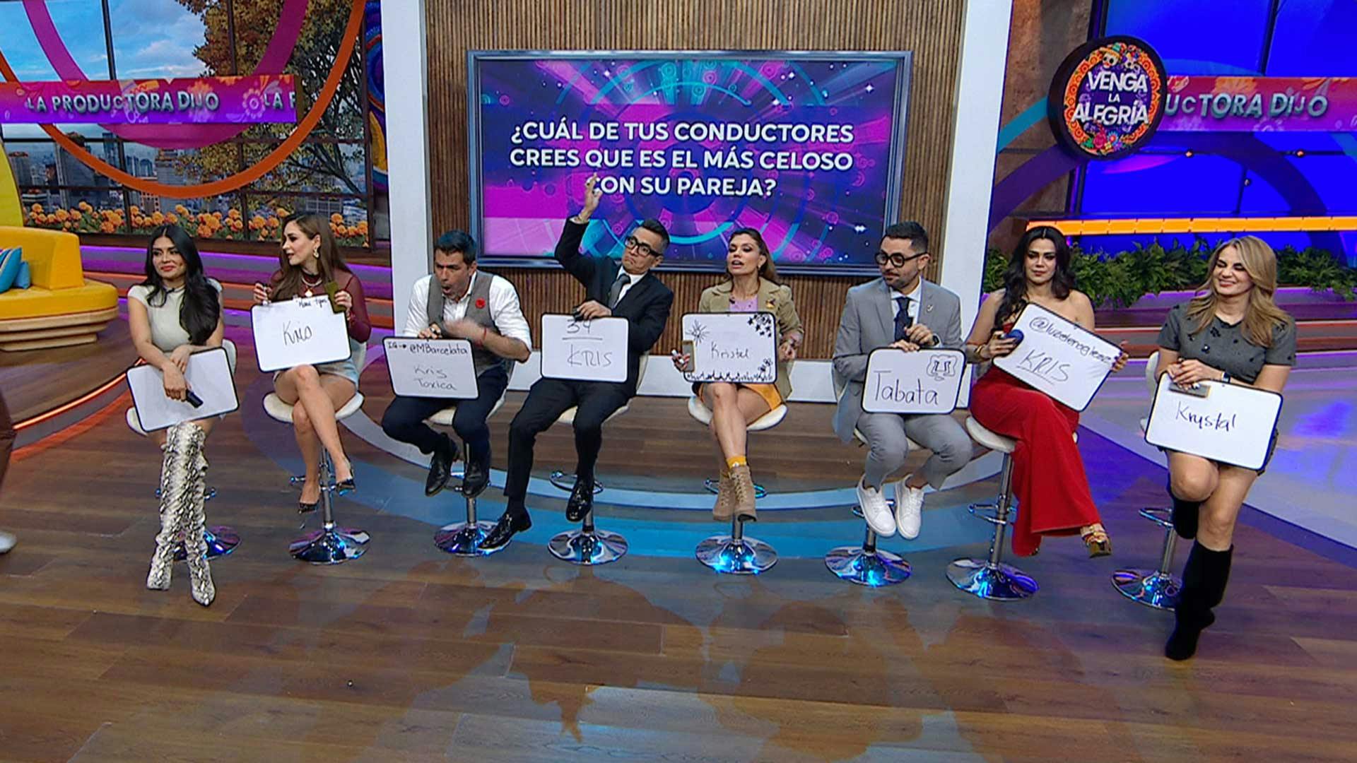 ¡Así salieron algunos trapitos al sol de nuestros conductores en La Productora Dijo!