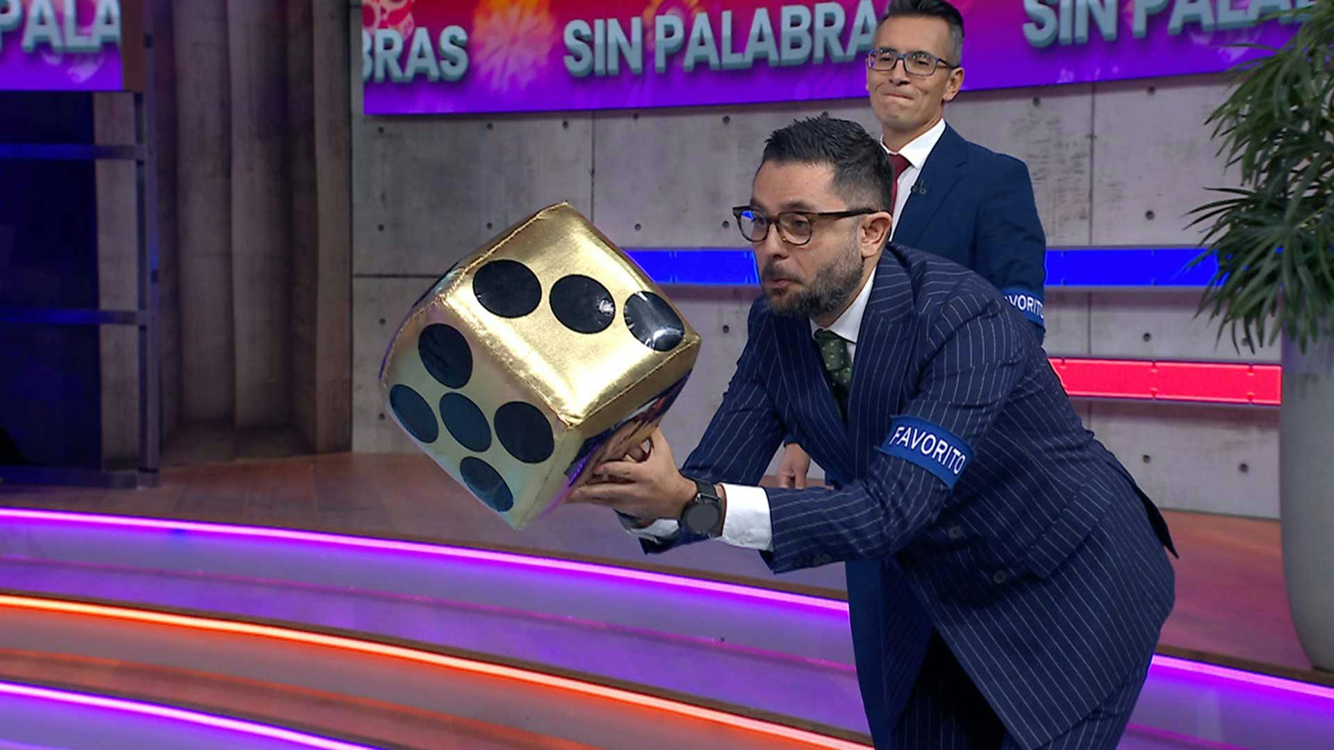 ¡La suerte del dado estuvo este día con ellos en el Sin Palabras!