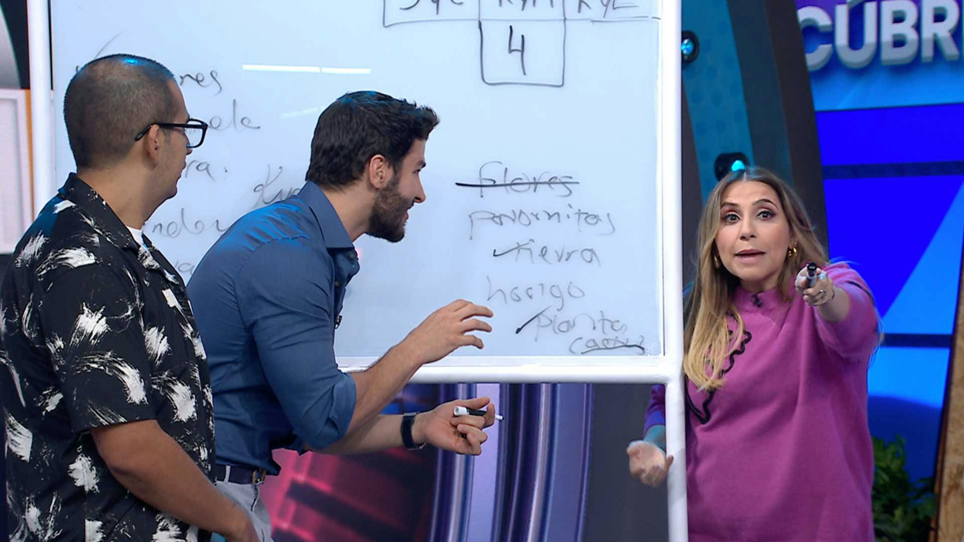 ¡Empate en el juego Descúbremela! Checa entre quién y quién