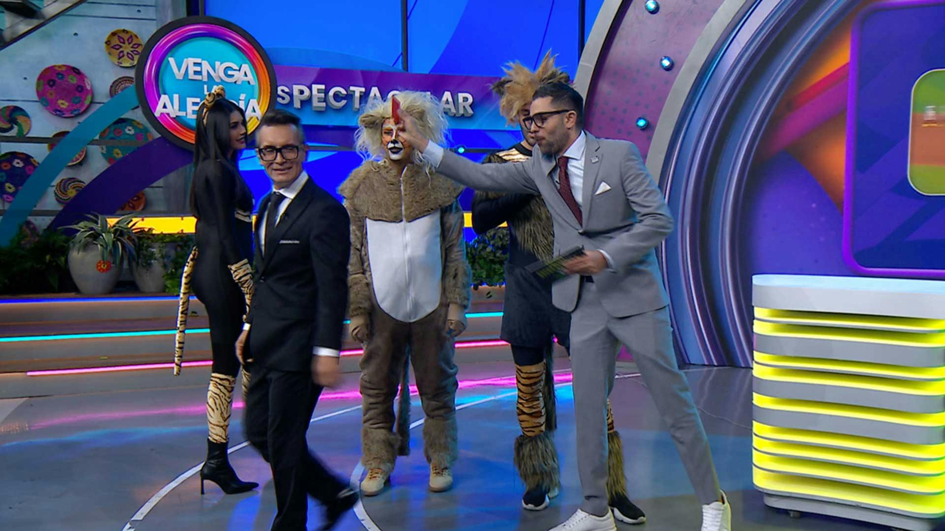 ¡Tremenda voltereta! La del equipo verde en la Trivia Espectacular