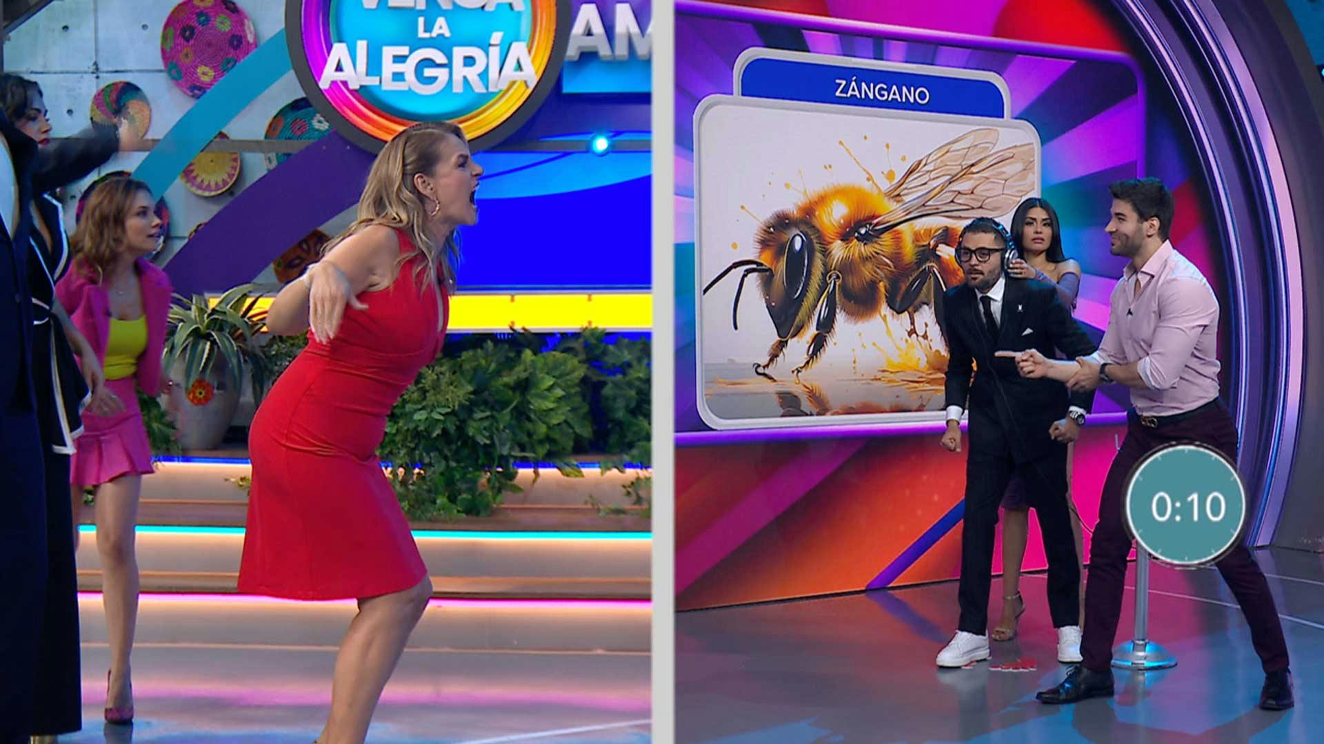 Rahmar lo hizo bastante bien en el juego Grítame el Objeto