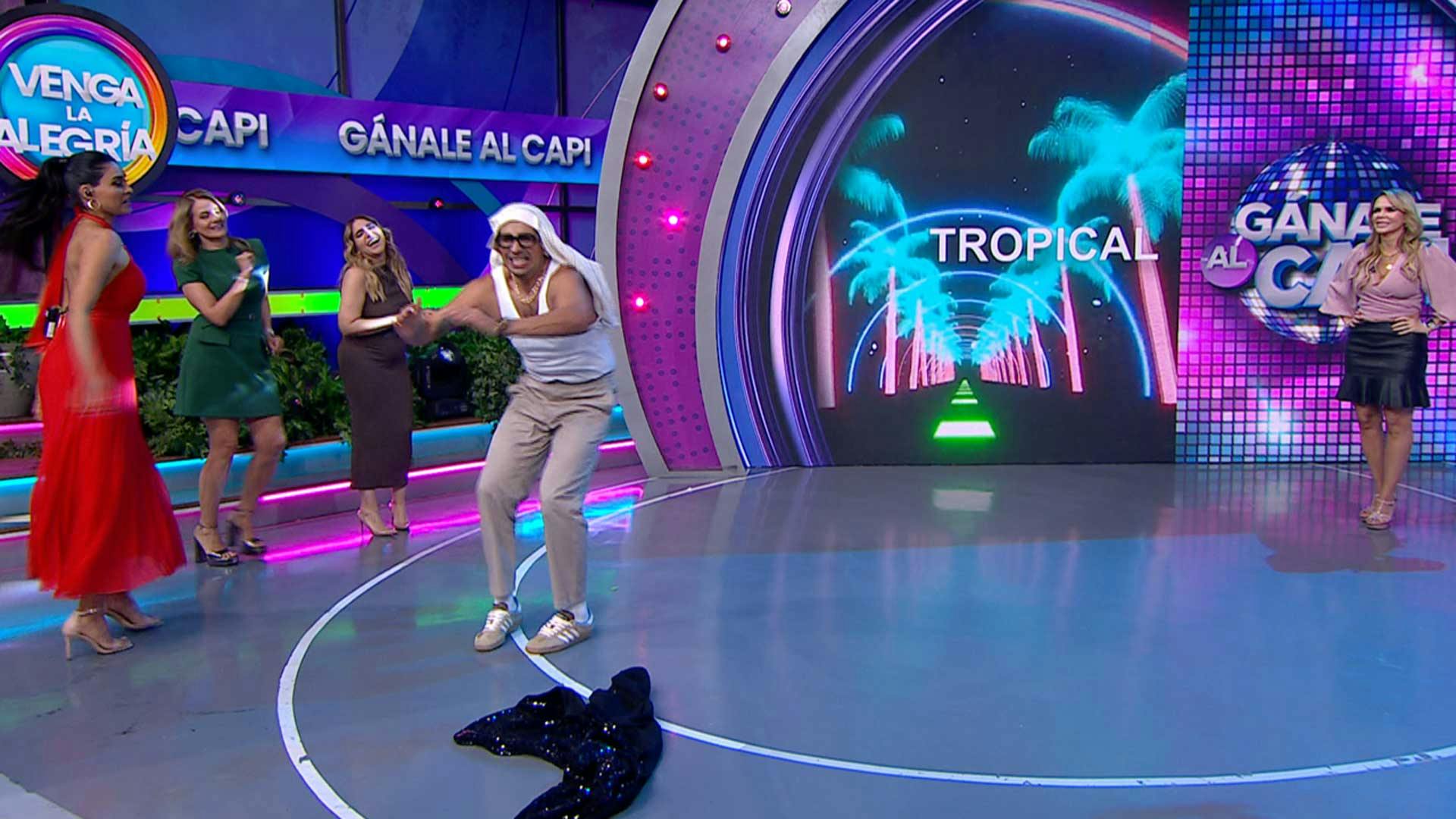 Aline Hernández llegó a retar a Capi Pérez en un duelo de baile. ¿Quién ganó?