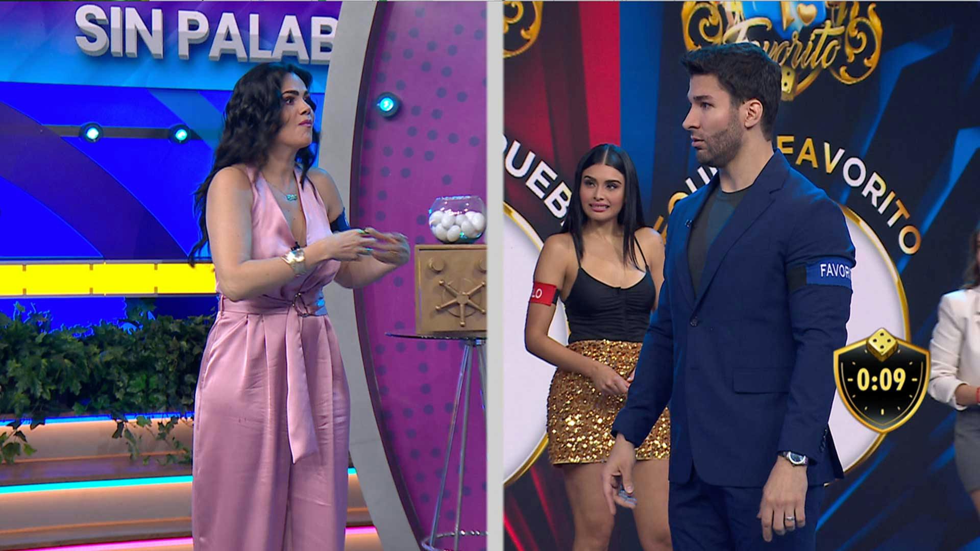 Bastante reñida la disputa de este lunes en el Sin Palabras, ¿quién ganó?