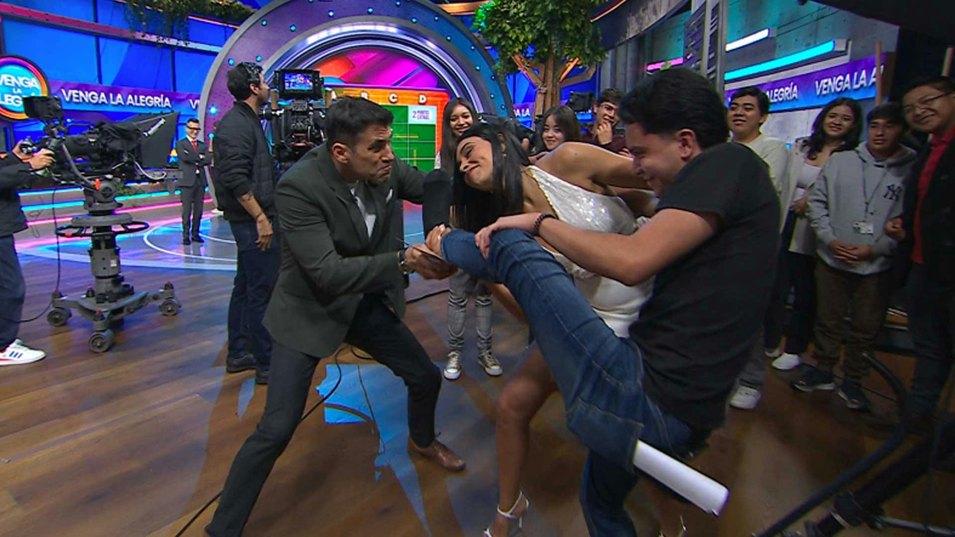 ¡Olga Mariana nos acompañó esta mañana en el juego Coordenadas!