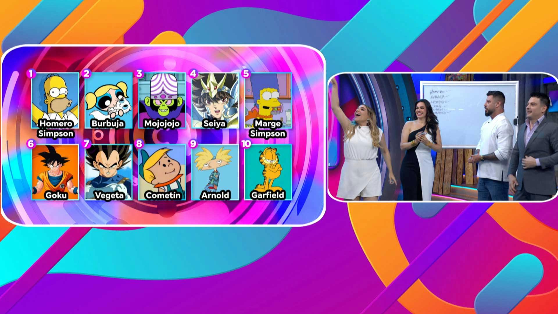 En el juego Inolvidables, ¡deben estar atentos a los personajes!