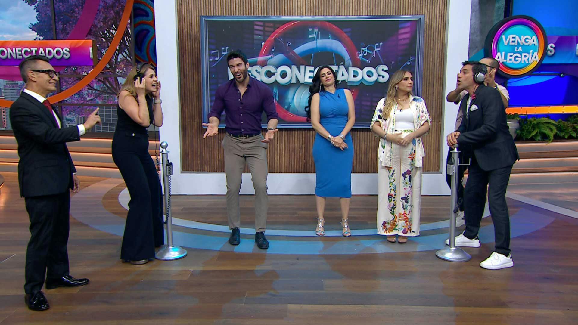 ¡Cantando a todo pulmón! Así jugaron Desconectados este jueves