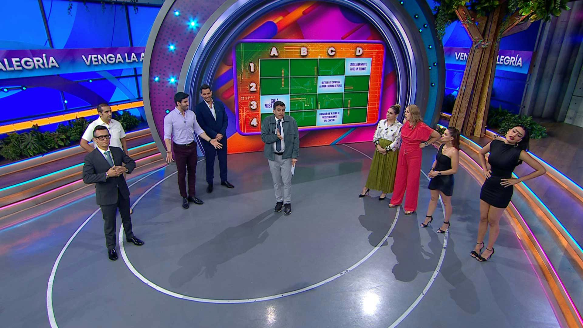 Miércoles del divertido juego Coordenadas en Venga la Alegría