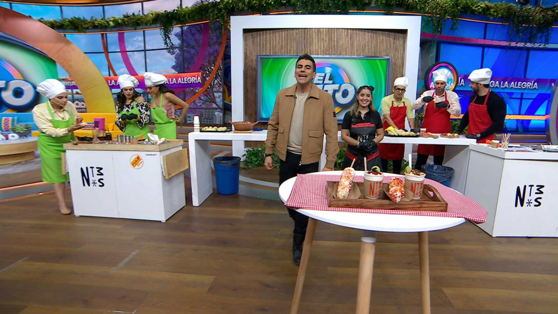 ¡Vamos a preparar unos deliciosos elotes con los conductores de VLA!