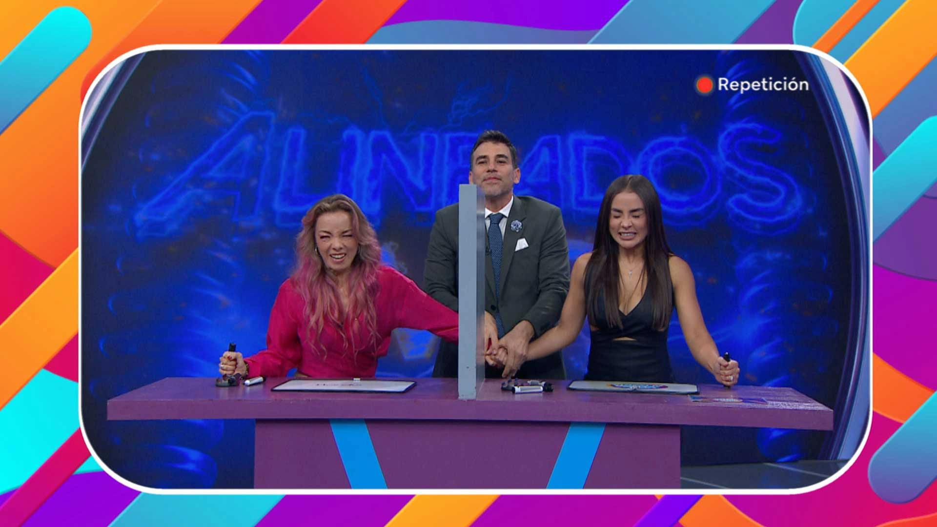 Palmeira de 'La Isla' y Erika Dipp de 'La Academia' jugaron Alineados VIP