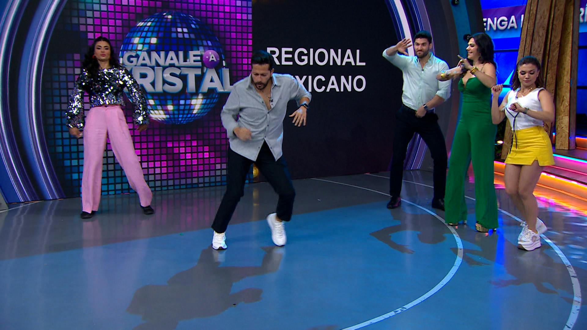 ¡Warrior llegó para retar a Kristal a un duelo de baile!