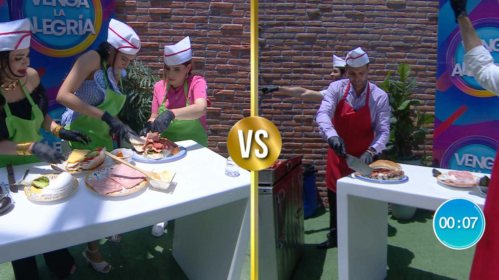 ¿Quién de los conductores es más rápido cocinando, hombres mujeres?