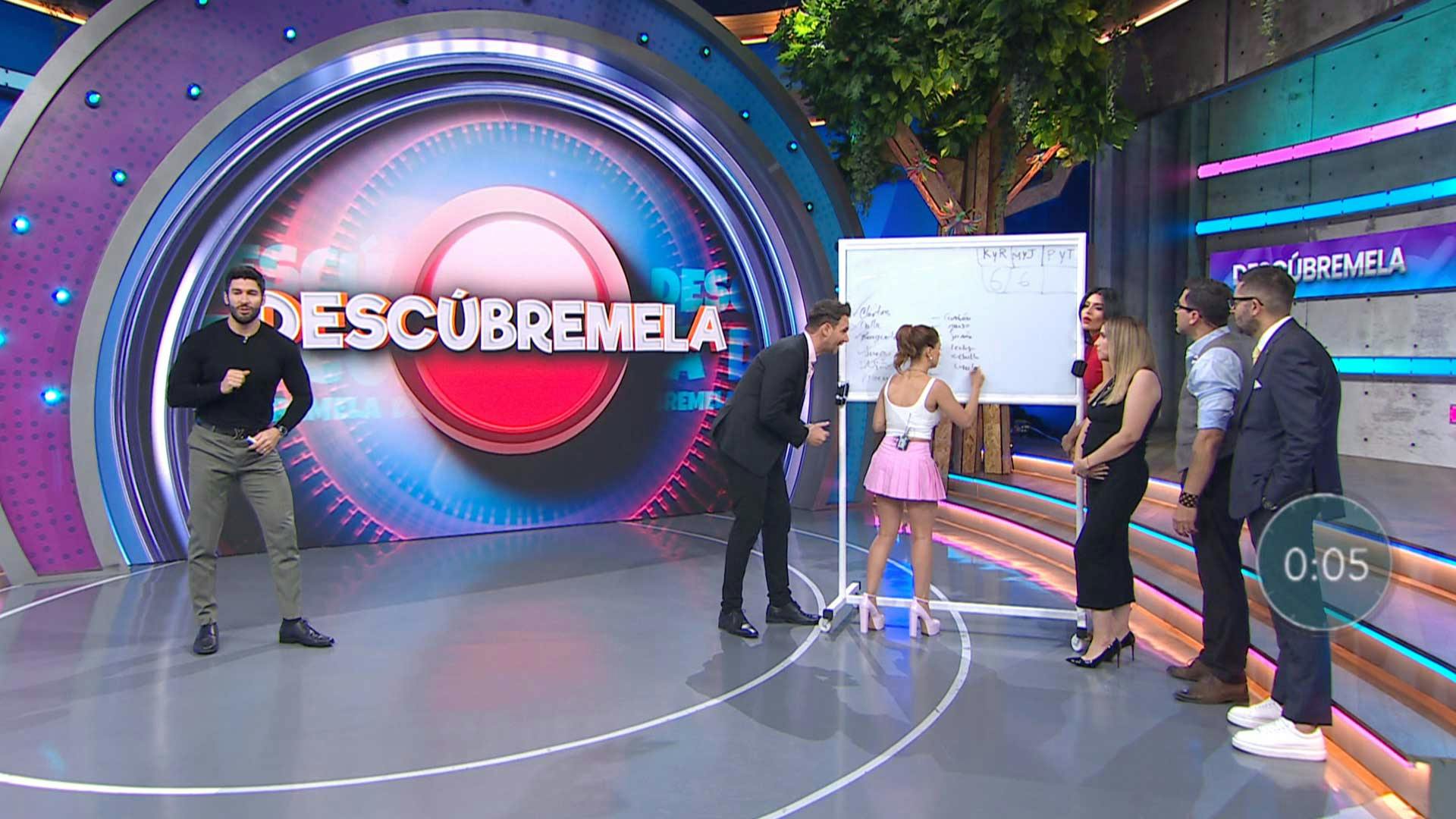 Tábata y Pato se llevan un triunfo controversial en el juego Descúbremela