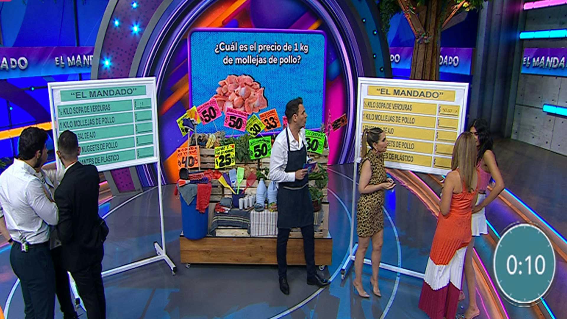 Una mañana de miércoles muy divertida adivinando precios del Mandado