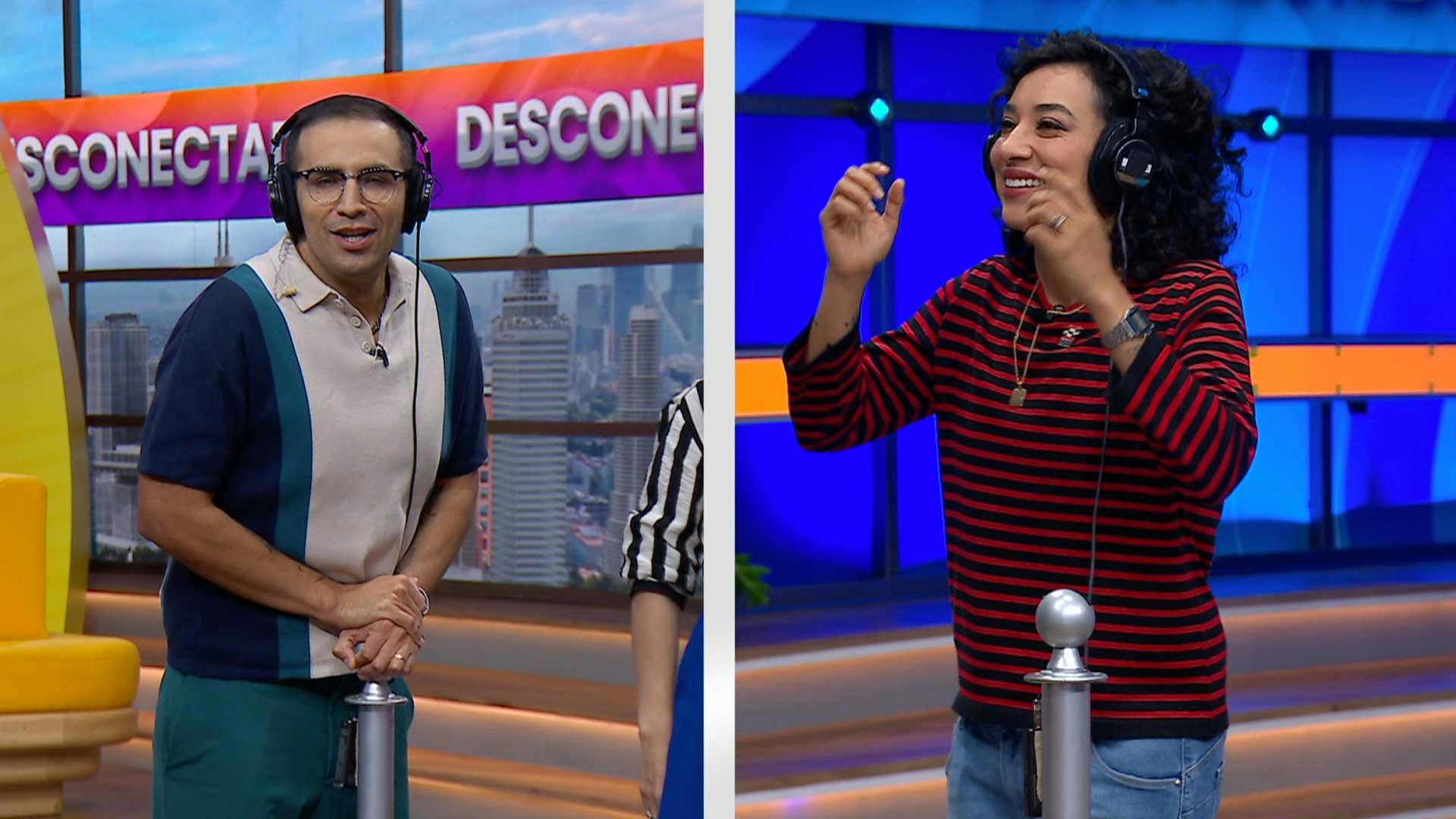 ¡Flor Amargo nos acompñaó este jueves para jugar en Desconectados!