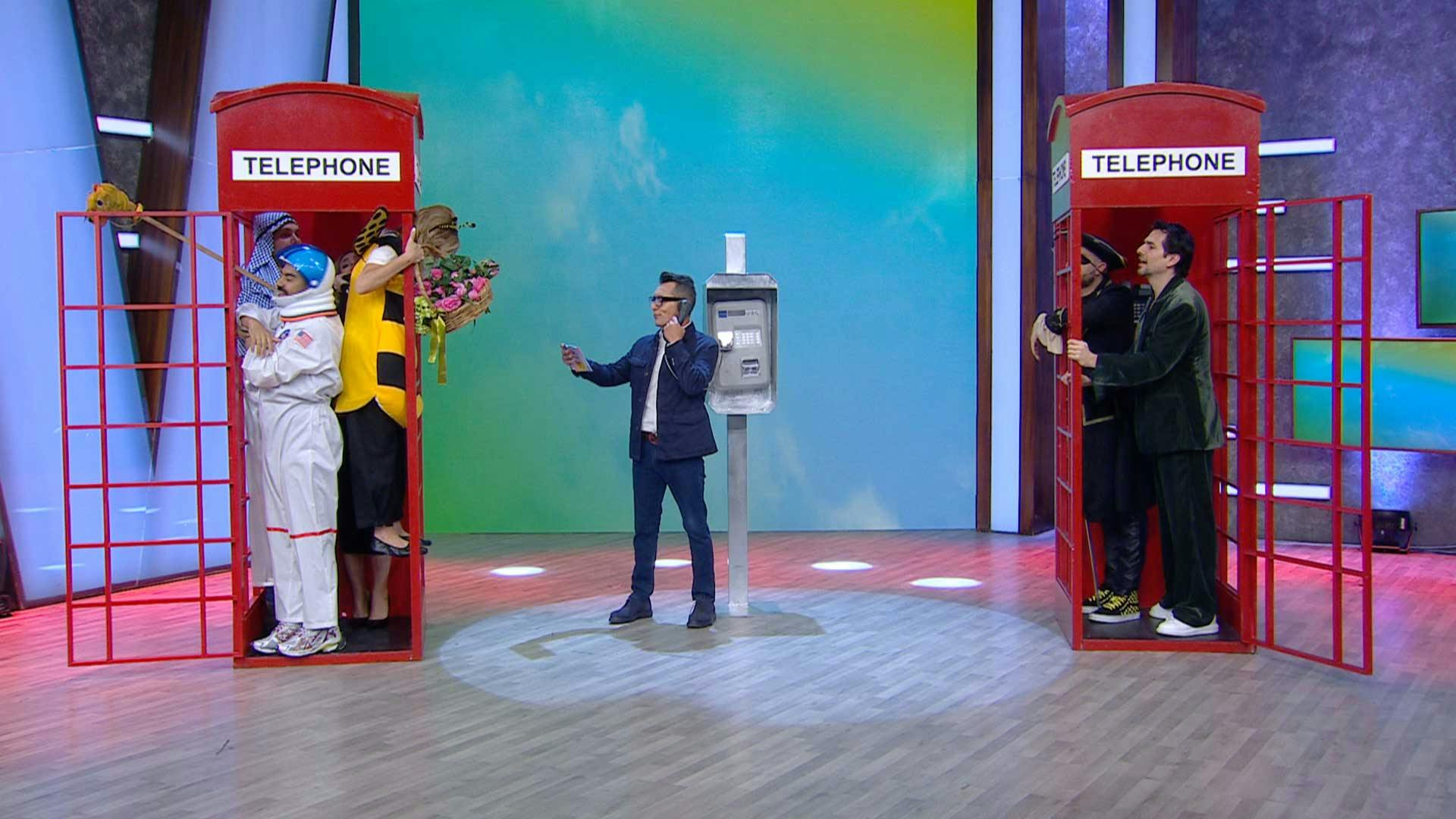 Alan Estrada e Isabella Castillo se divierten en '¡Qué apretados!'.