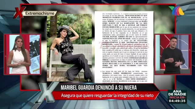 Maribel Guardia asegura que solo busca el bienestar de su nieto