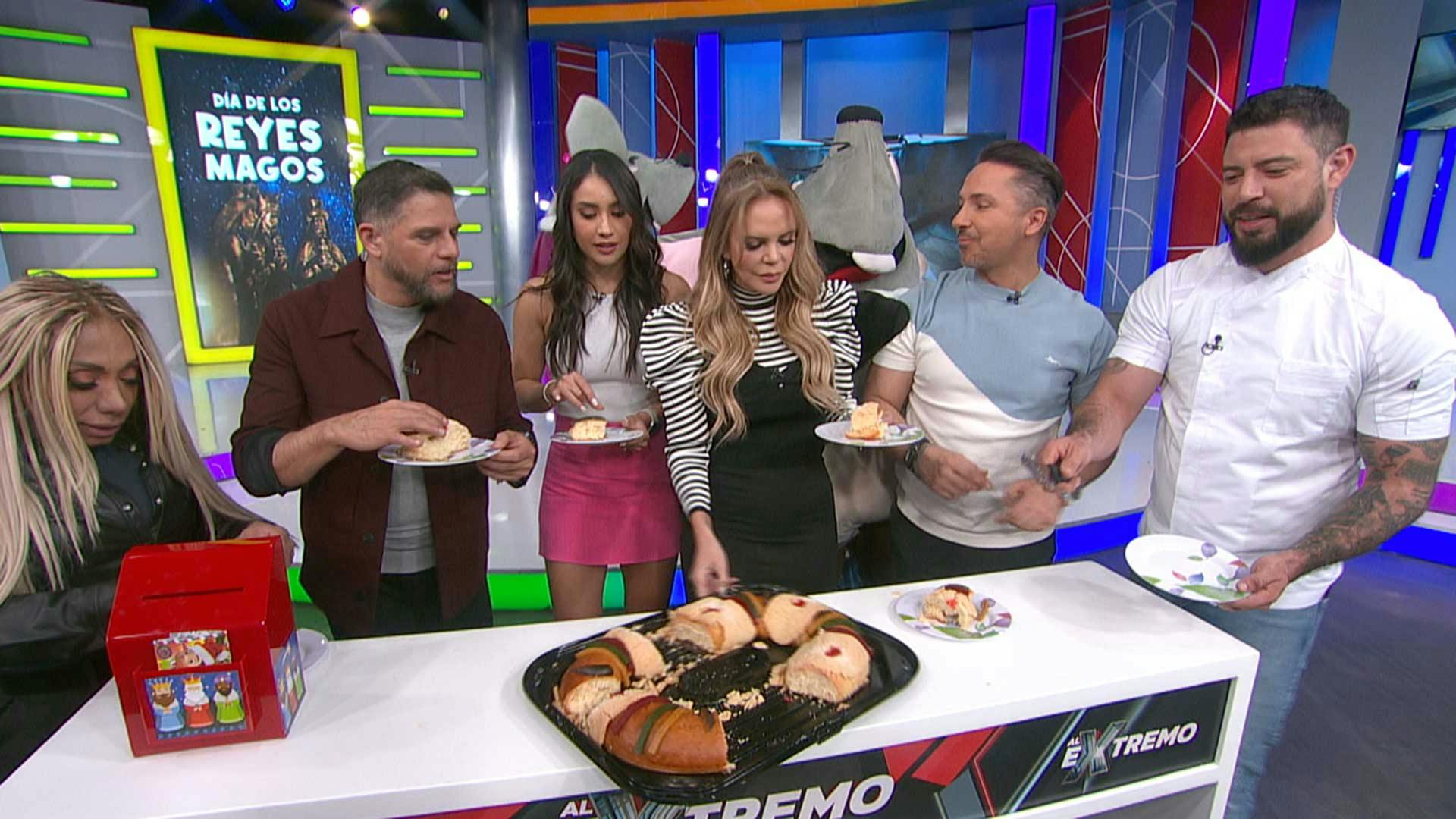 Los Reyes Magos llegaron con una rosca extrema y mucha magia