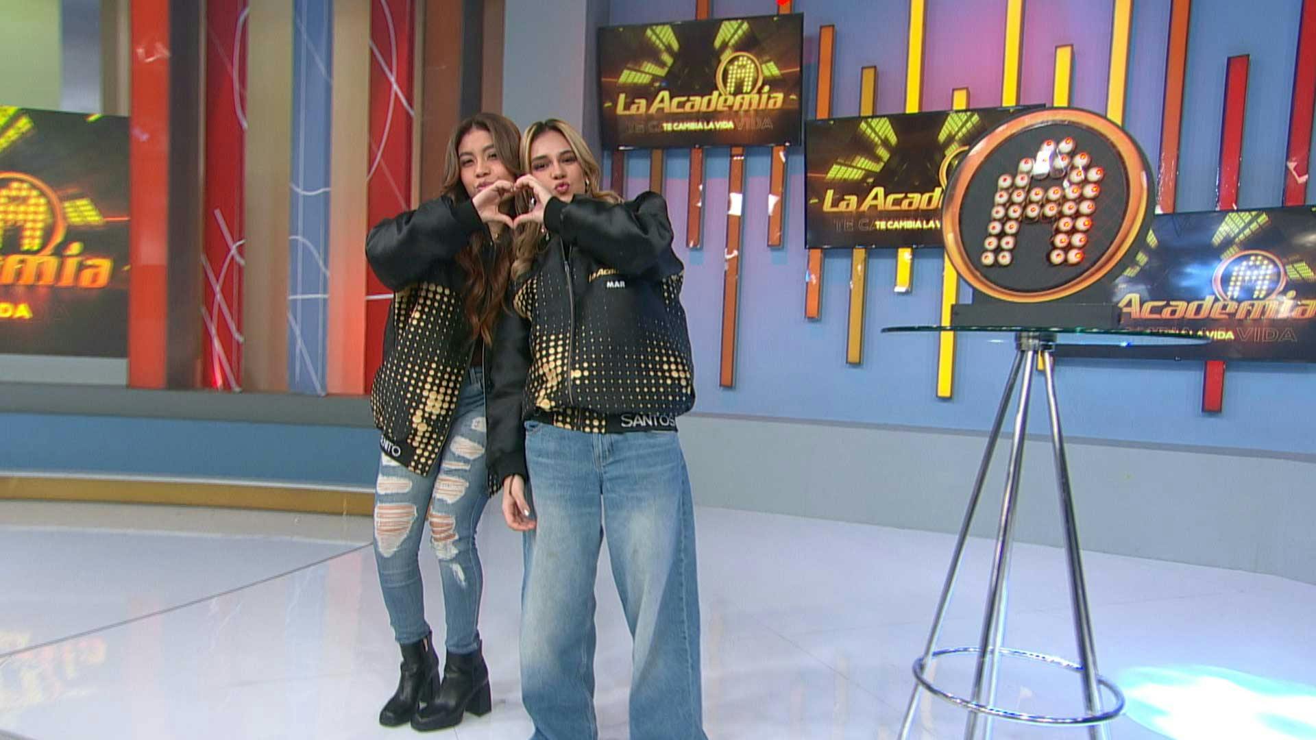 ¡Isaveli y Mar, finalistas de La Academia, nos acompañaron en el foro!