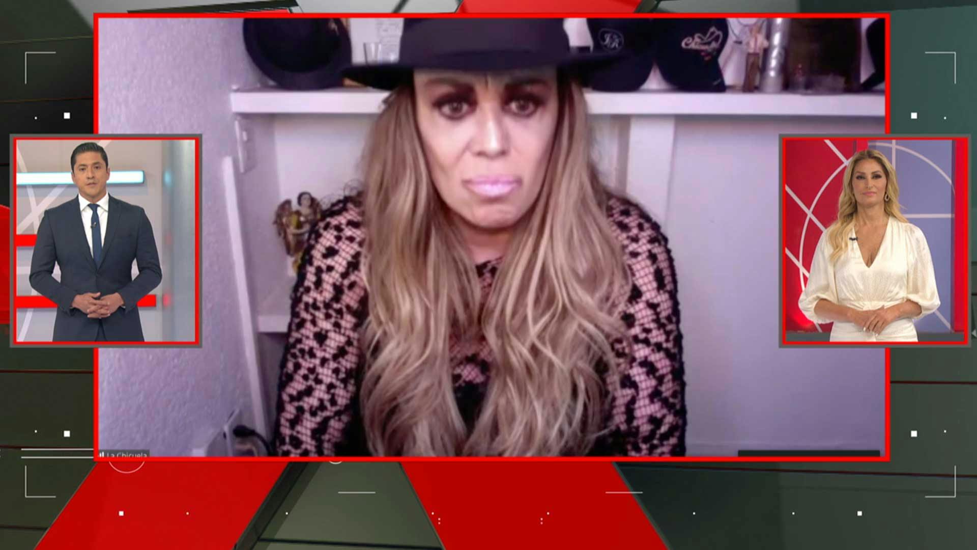 La Chicuela expresa su sentir de la salud de Vicente Fernández.