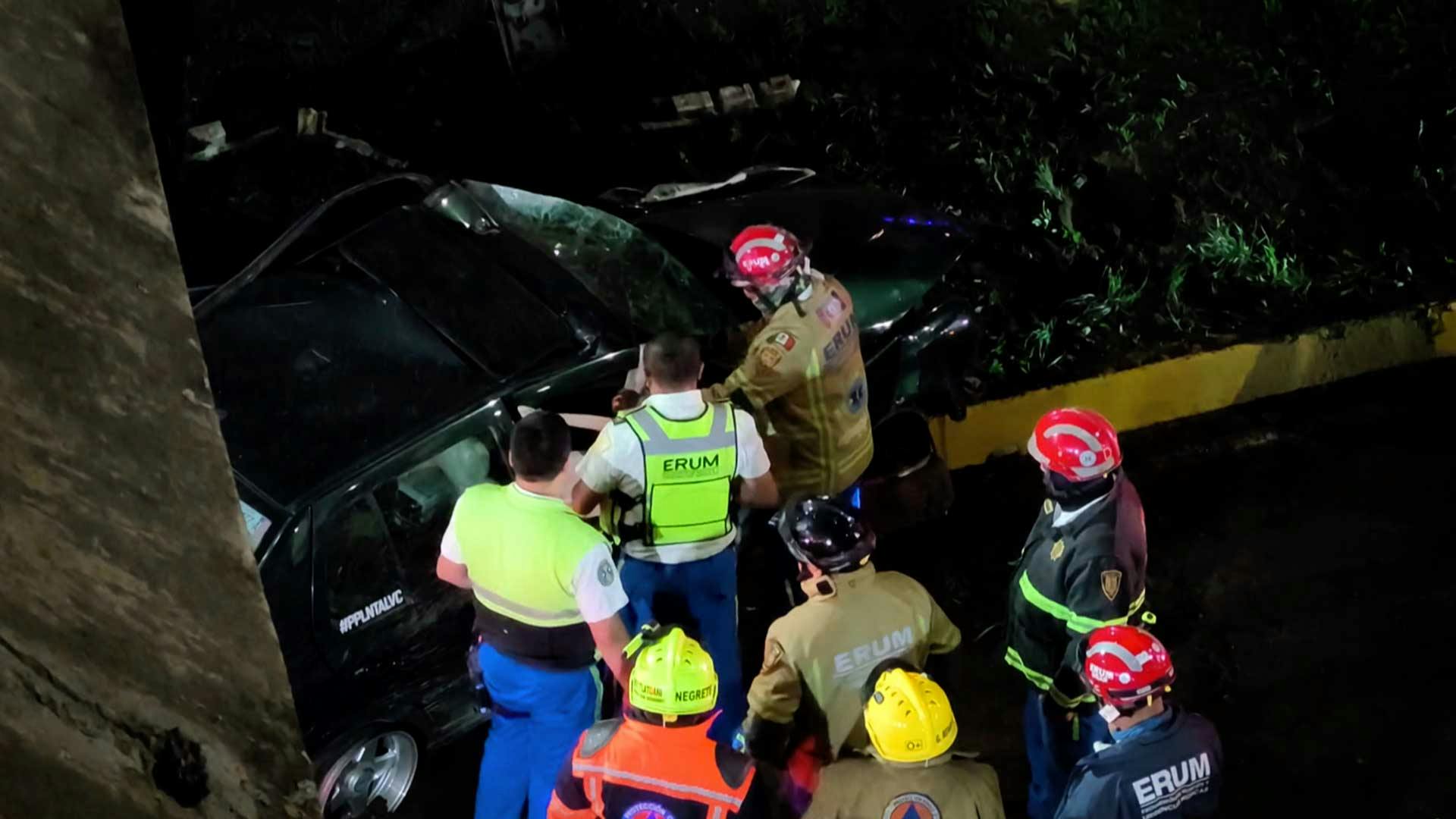 ¡Impacto brutal! Dos hombres se estamparon en San Jerónimo y perdieron la vida