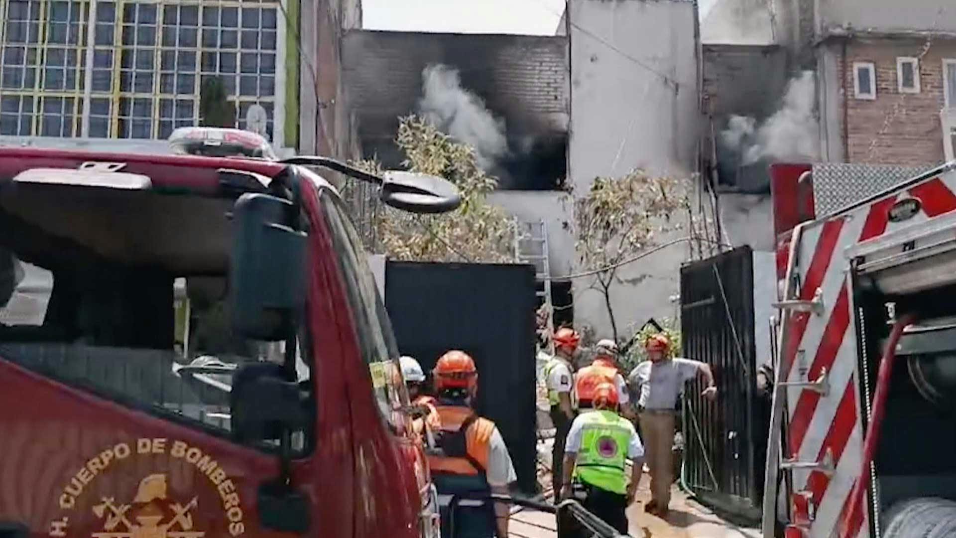 Dos personas perdieron la vida tras una explosión de un tanque de gas