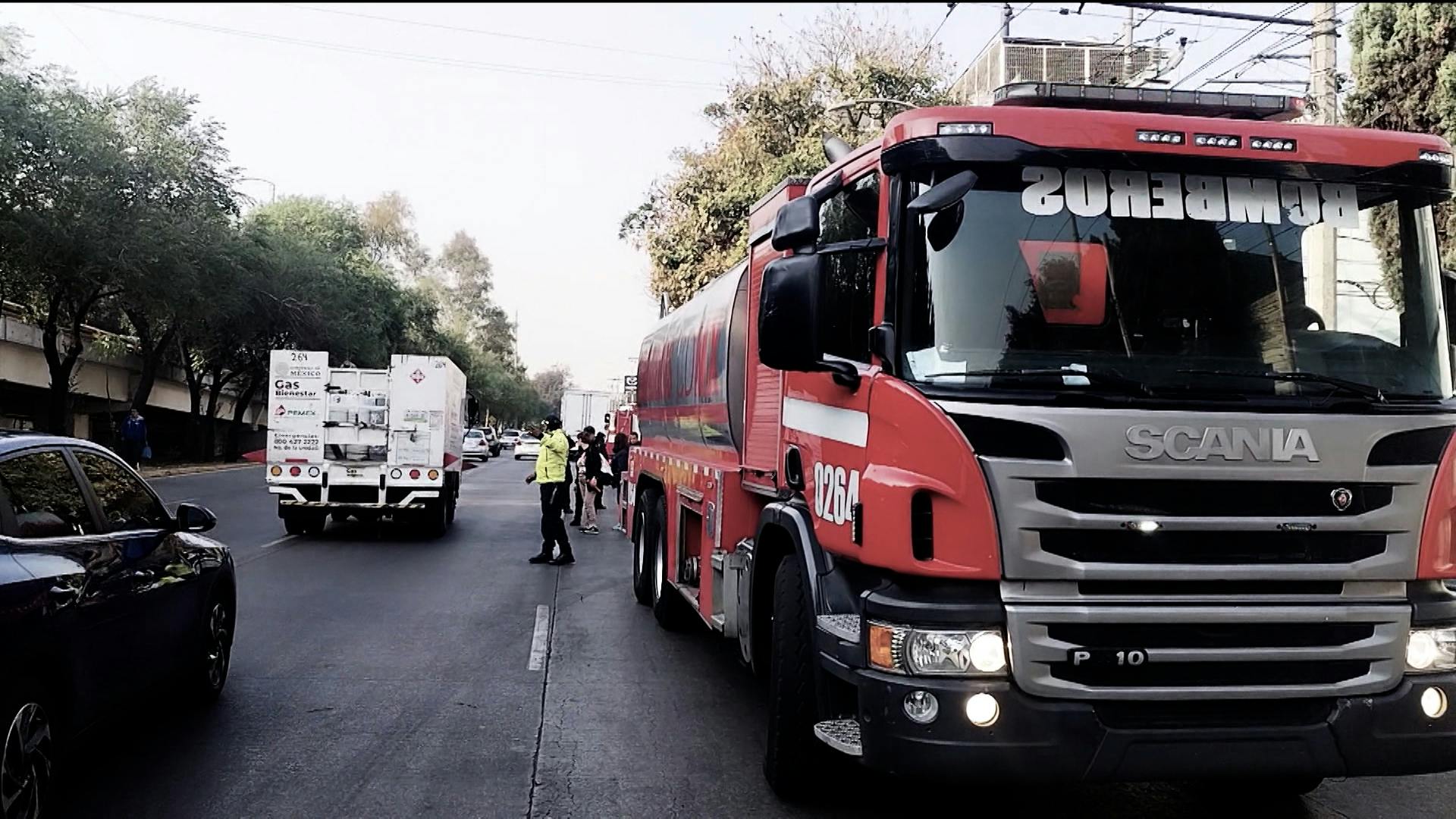 En Iztacalco se desató un infierno que acabó con la vida de un joven