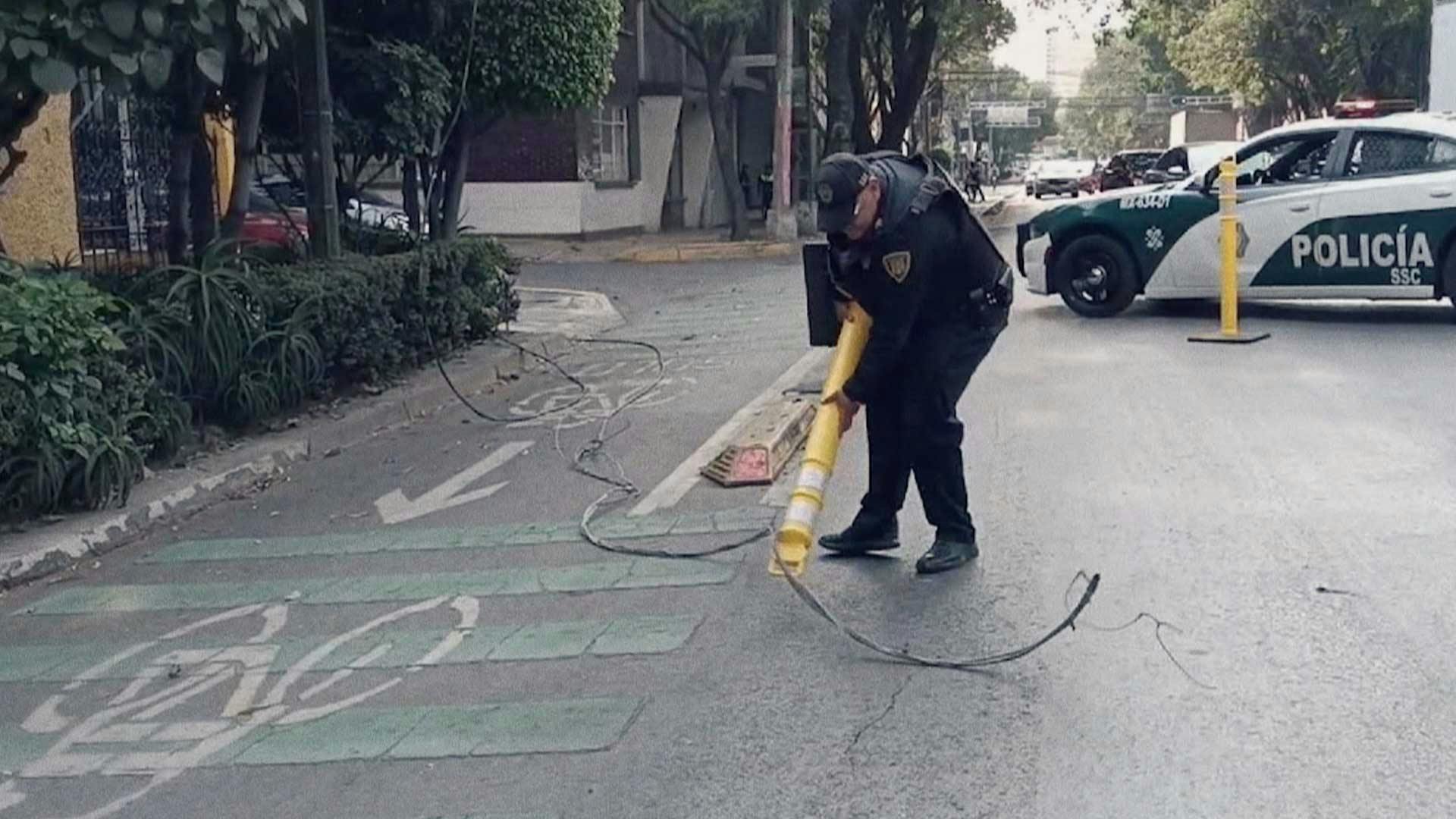 ¡Susto electrizante! Vecinos se pusieron alerta y reportaron caída de cables