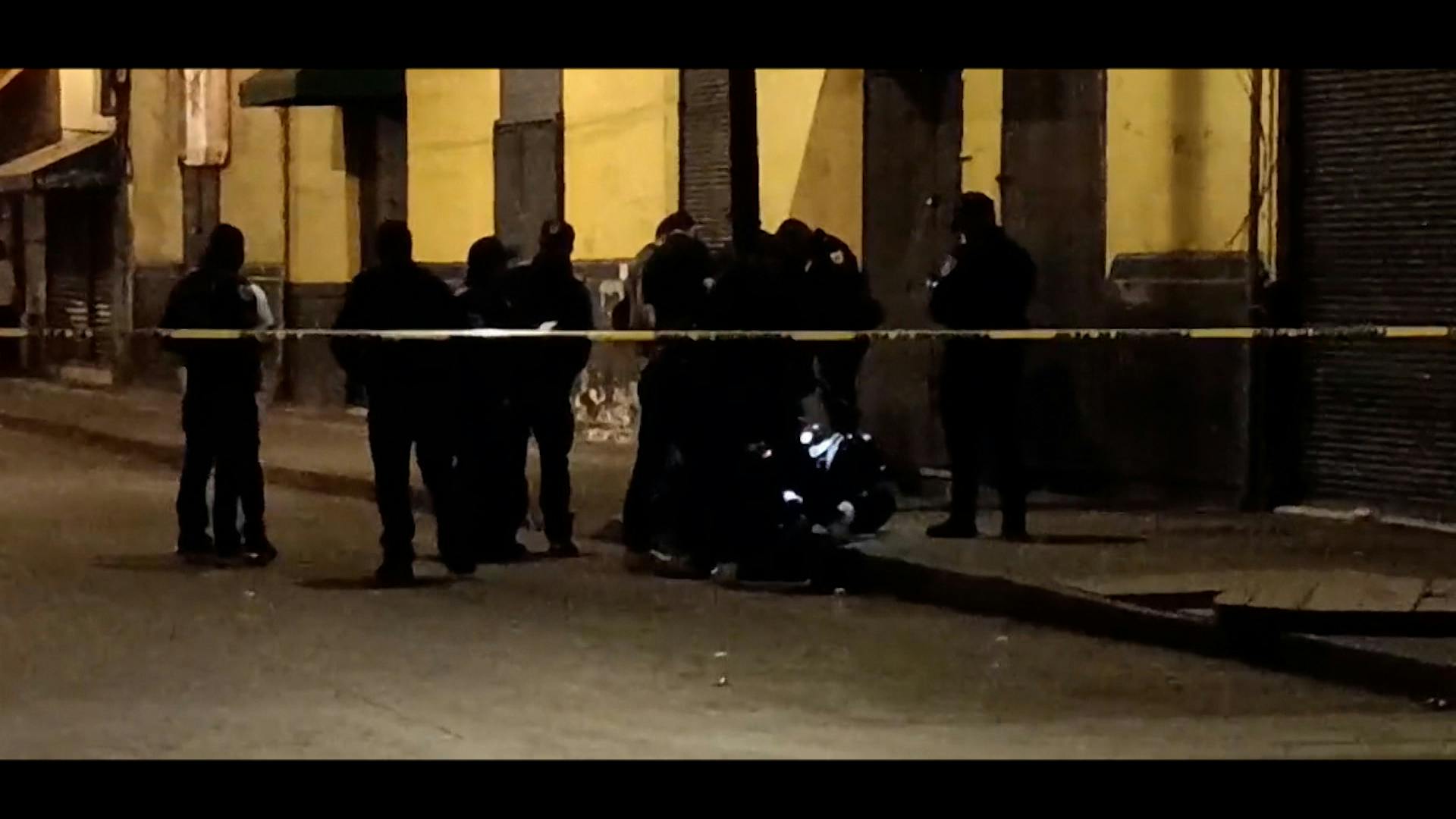 Una persona fue ultimada en pleno Centro Histórico de la CDMX