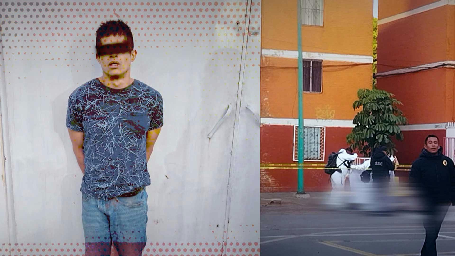 Un hombre fue apuñalado en una unidad habitacional en Iztapalapa