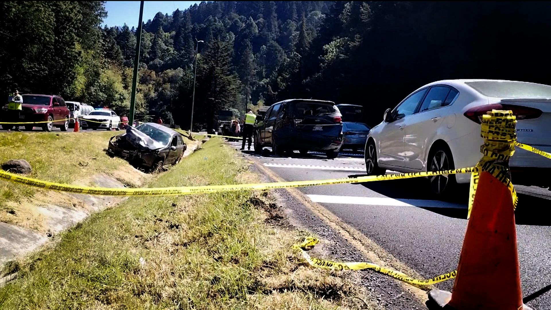 Un percance vial menor desencadenó una tragedia... ¡un conductor perdió el control!