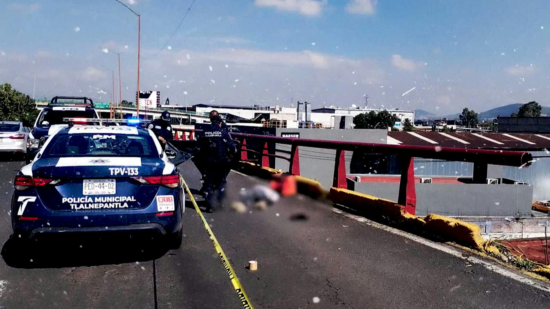 ¡Tendido sobre el asfalto! Un hombre fue atropellado y el culpable huyó