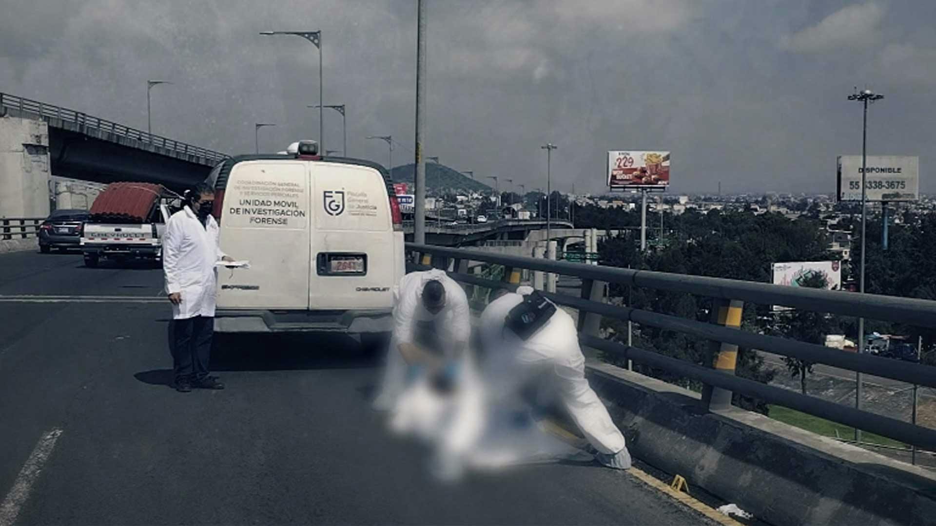 ¡¿Qué pasa en Iztapalapa?! Un hombre murió atropellado en un puente