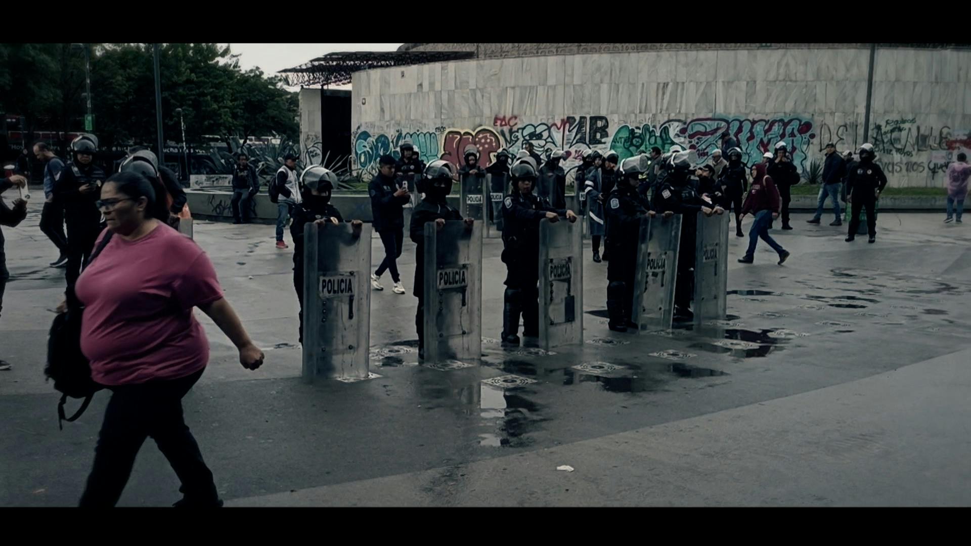 ¡Caos en la glorieta de Insurgentes! Aquí los detalles del operativo