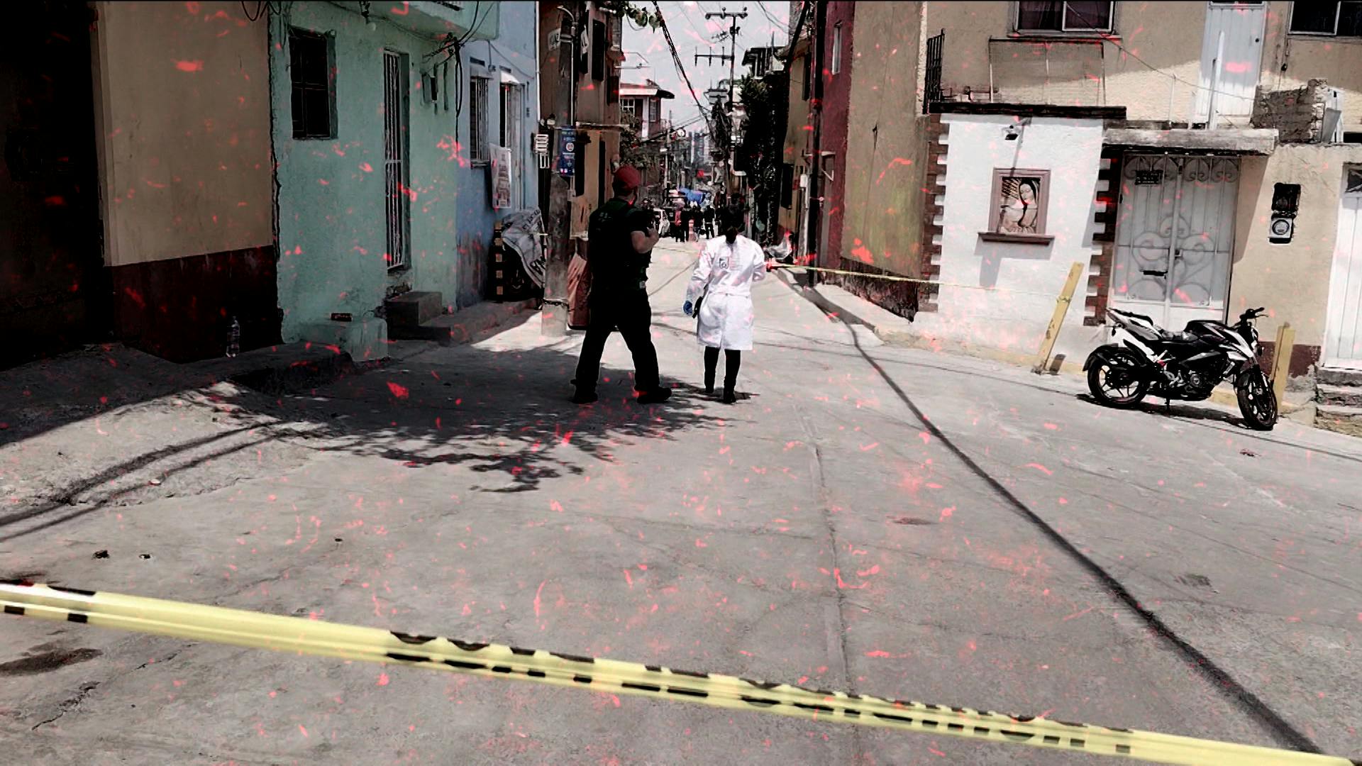 Balearon a un hombre mientras reparaba una llanta en Barrio Norte