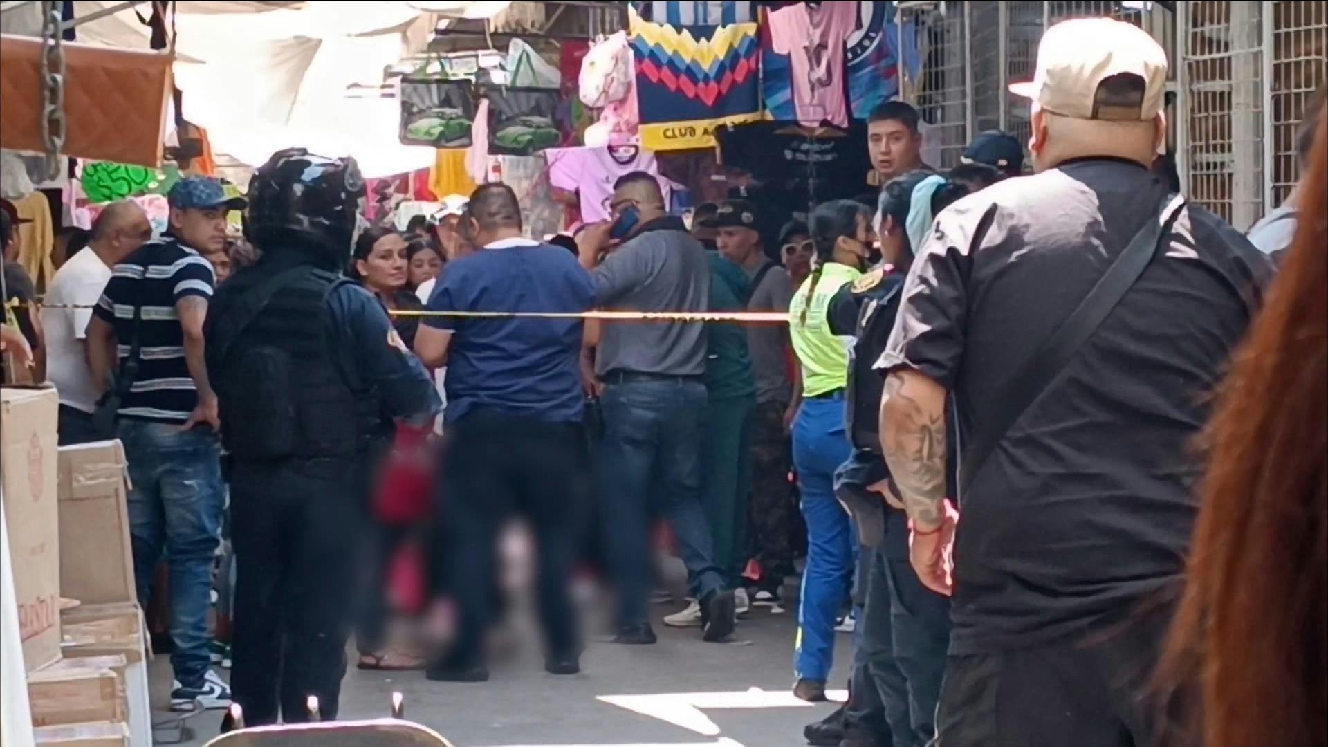 Asesinaron a un hombre a quemarropa en el barrio de Tepito, en la CDMX