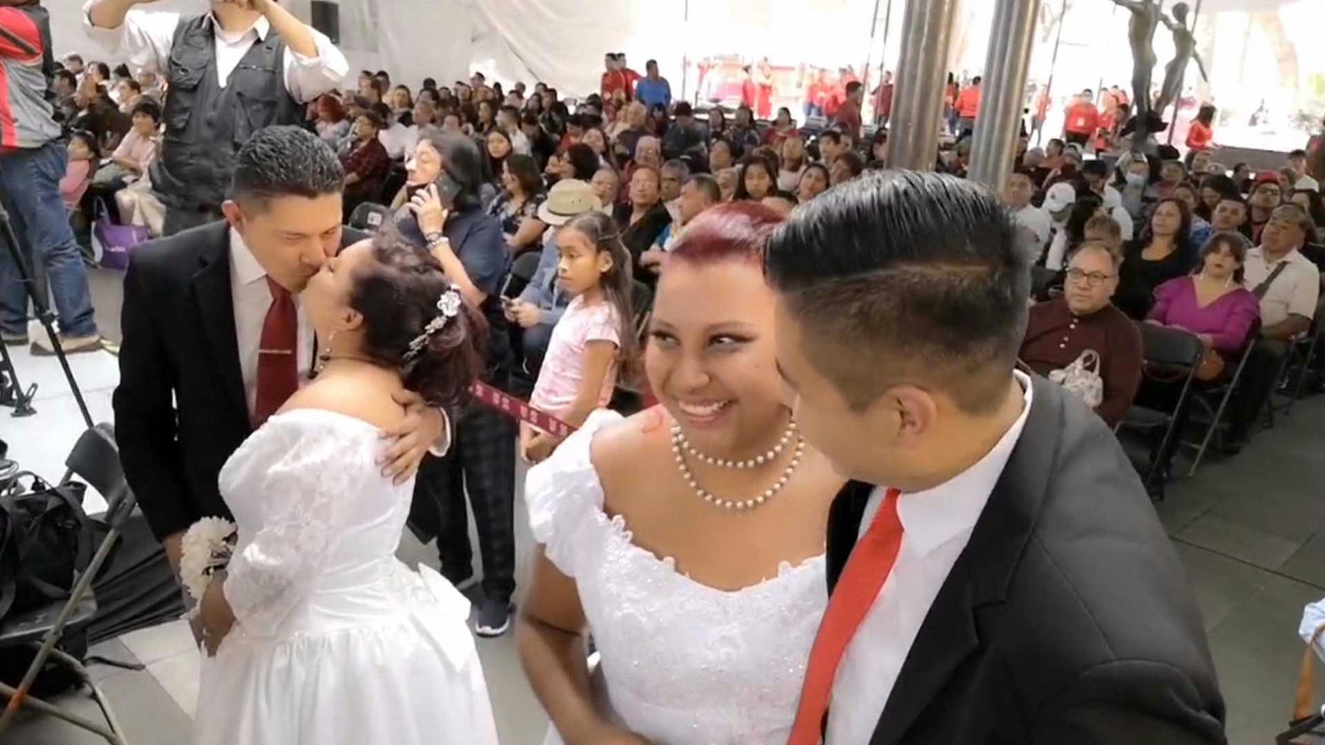 ¡Que viva el amor! Este 14 de febrero se celebran bodas colectivas gratis