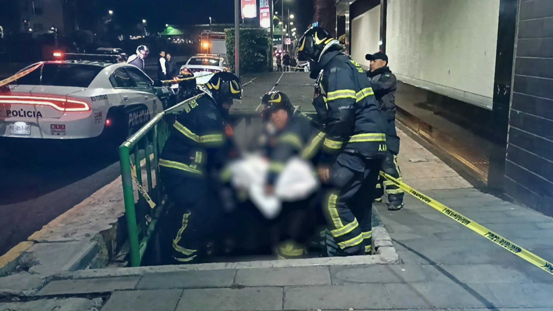 Este hombre cayó de más de 18 metros de altura en San Antonio Abad