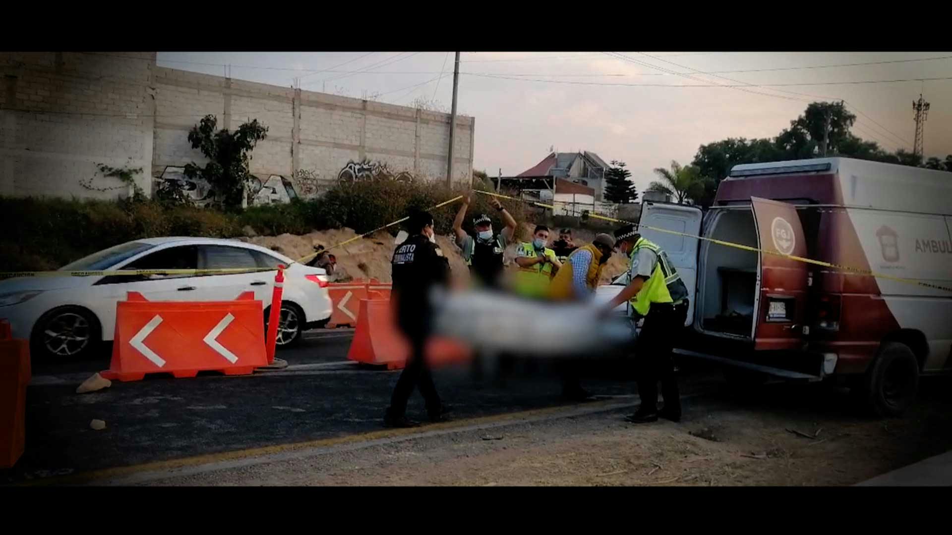 Un vehículo lo mandó al más allá.