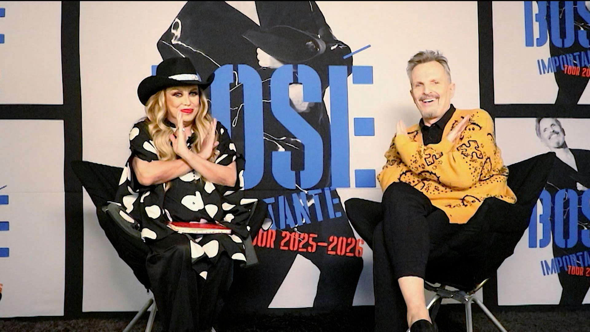 ¡Tras 8 años de ausencia, Miguel Bosé está de vuelta en los escenarios!