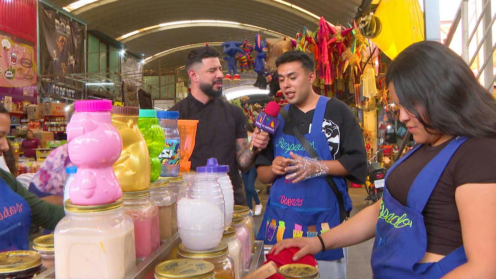 Rahmar nos lleva a conocer los famosos raspados del Mercado de Jamaica