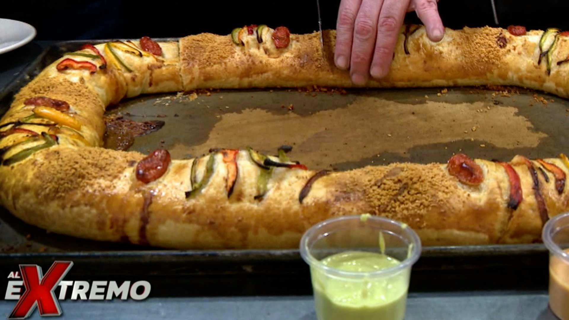 Rosca de Reyes de mariscos... ¡una delicia a la que no te podrás resistir!