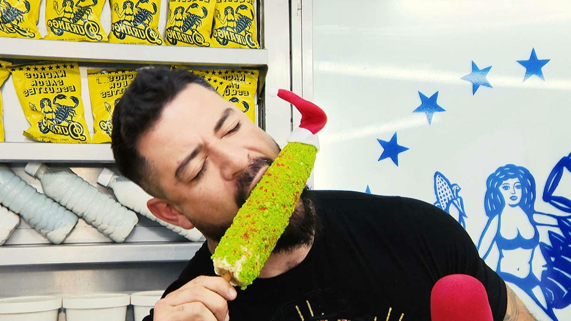 El Arboelote de Esquites Durango, una delicia imperdible y muy navideña