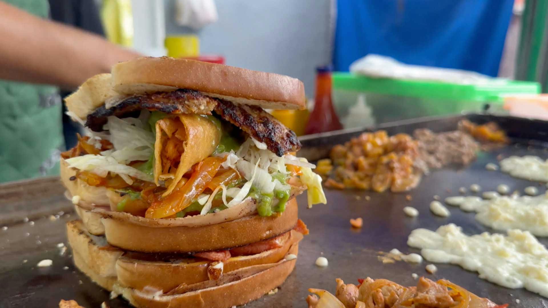 ¿Sándwich lépero? Ahora sí se nos salió de control La pura sabrosura