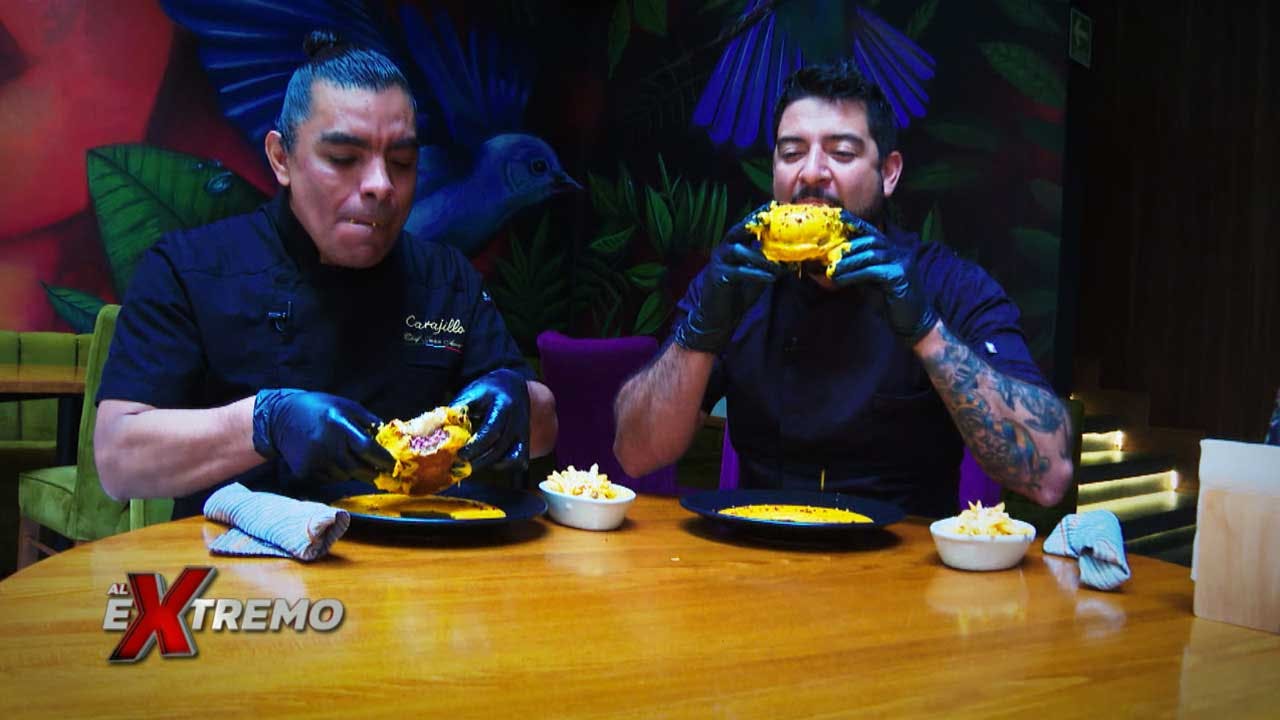 Rahmar vino al programa para contarnos de una hamburguesa increíble.