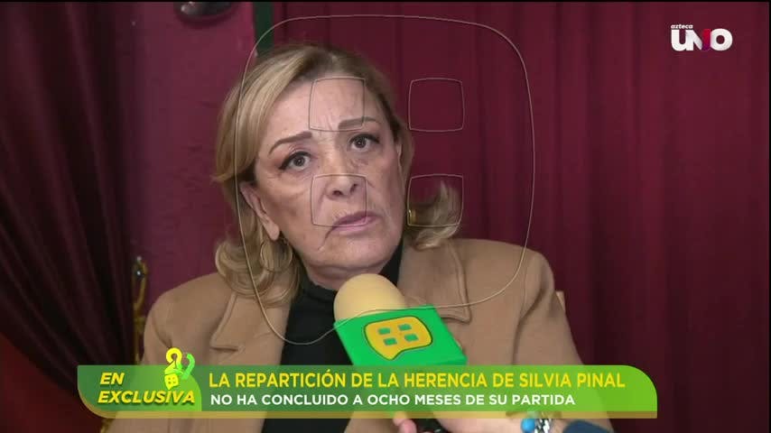 Sylvia Pasquel cuenta los detalles sobre la repartición de bienes de Silvia Pinal