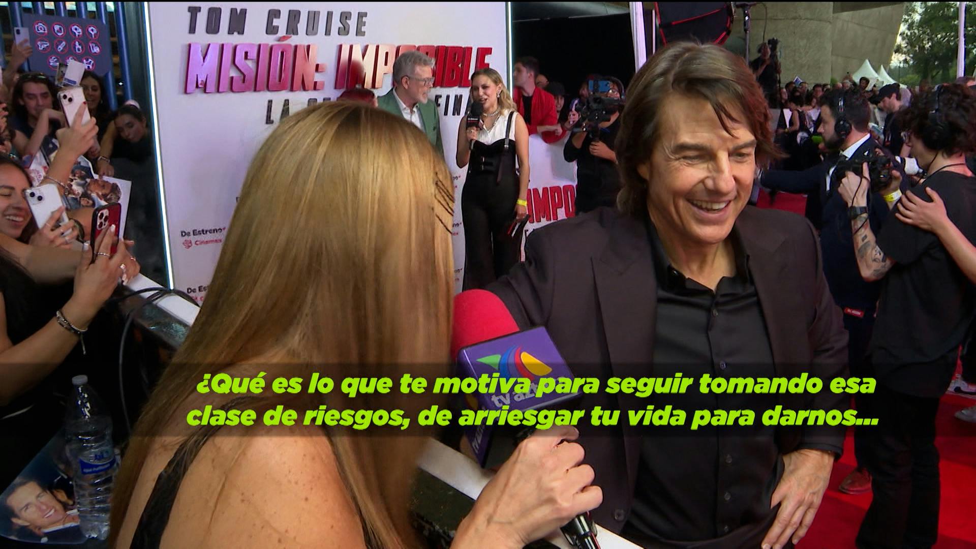 Tom Cruise revela por qué continúa haciendo escenas arriesgadas en sus películas