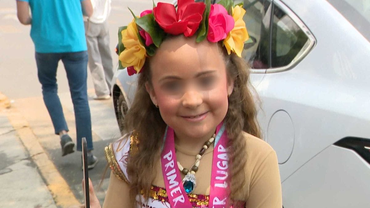 Acompañamos a Michaela Bisogno a su primera competencia de baile intercolegial