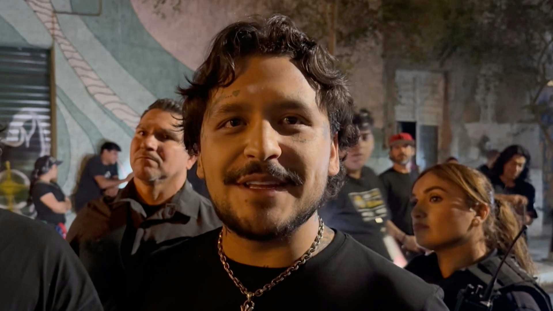 Christian Nodal: Lo captamos a altas horas de la noche en Guadalajara 