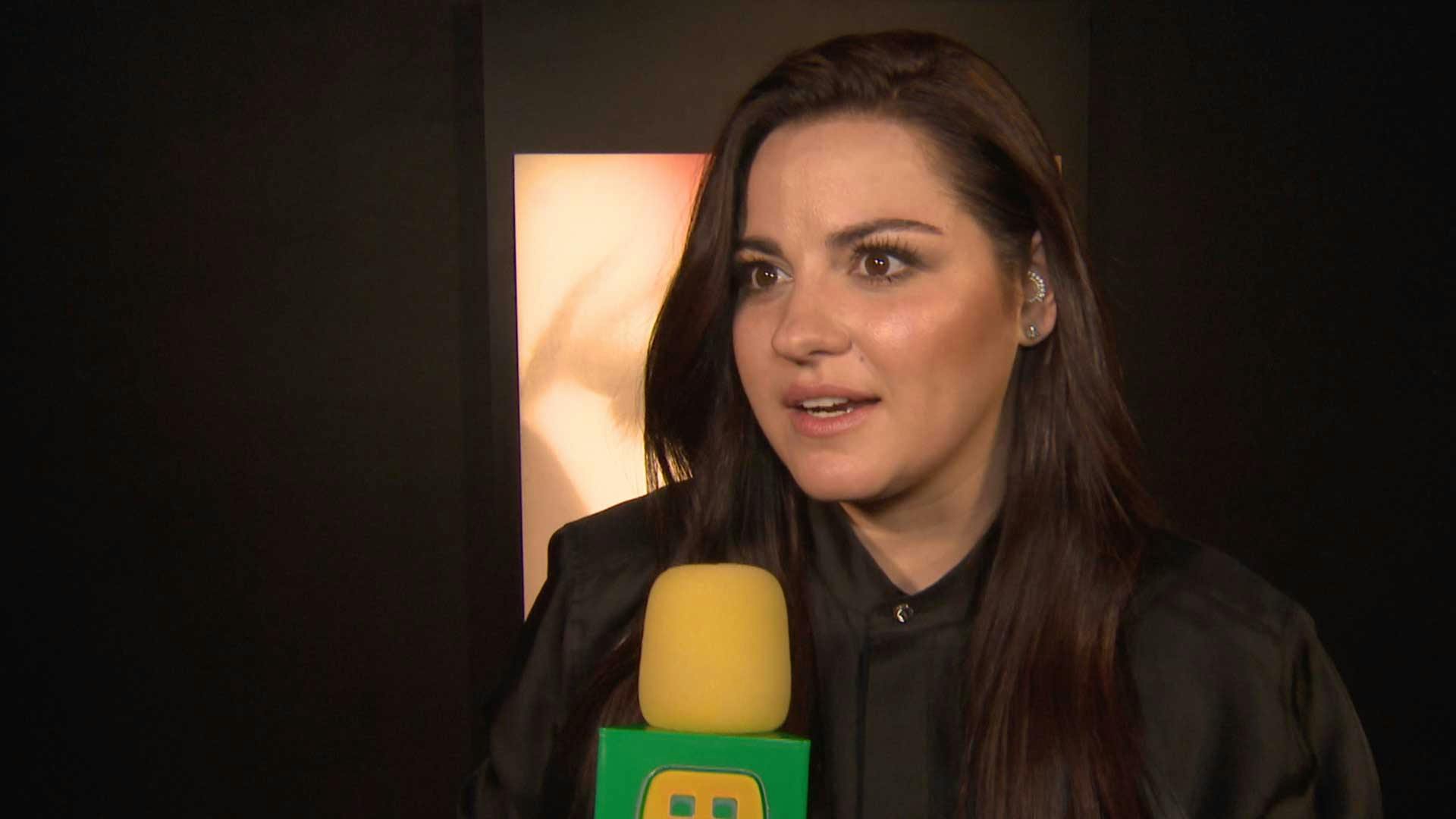 Maite Perroni rompió en llanto al hablar de su esposo Andrés Tovar