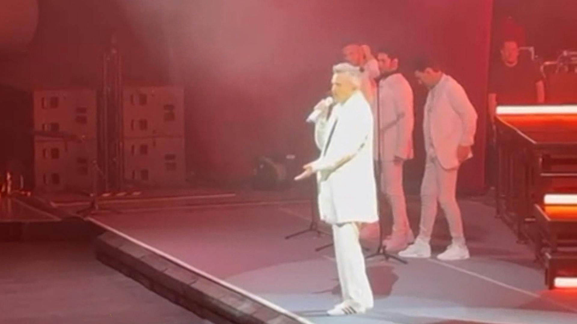 Gran susto en el concierto de Miguel Bosé ante la alerta sísmica